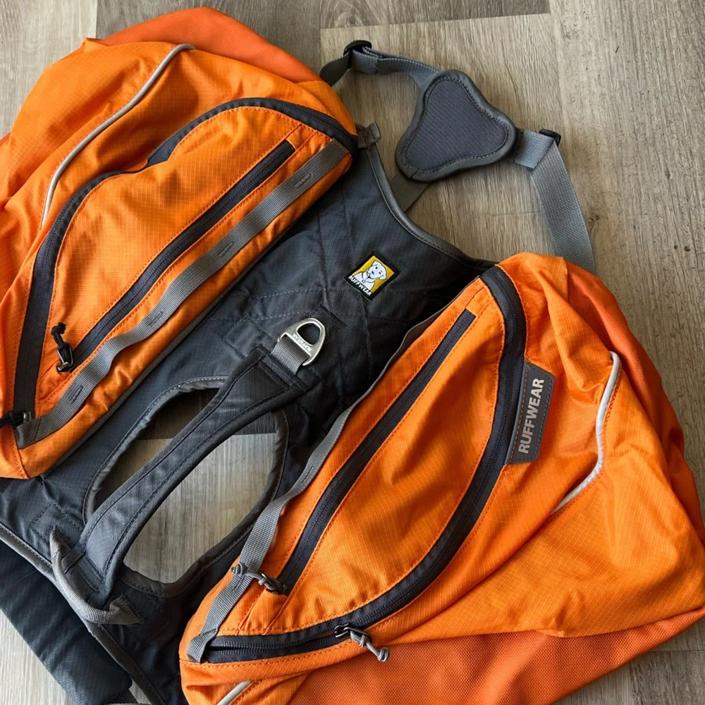 Ruffwear Approach Dog Backpack Hiking Orange size L/XL